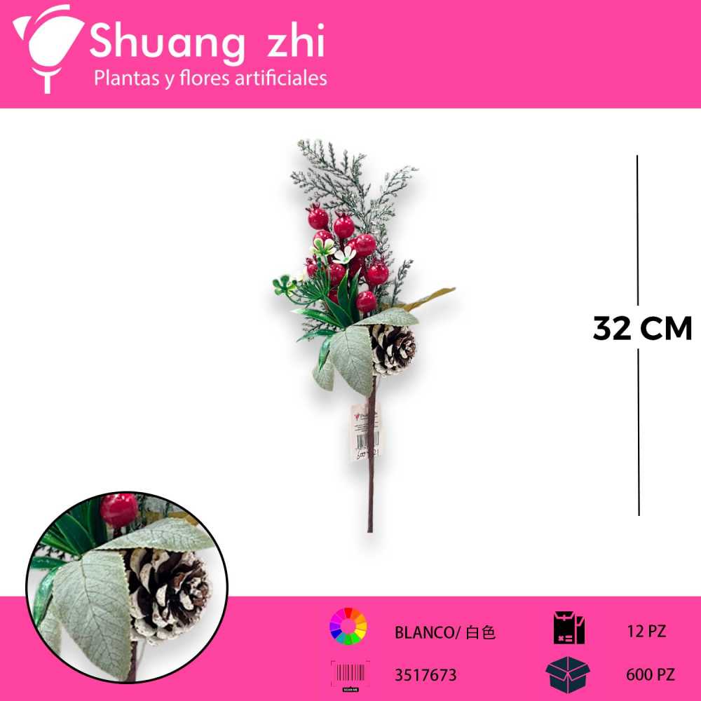 PICK NAVIDAD 32CM