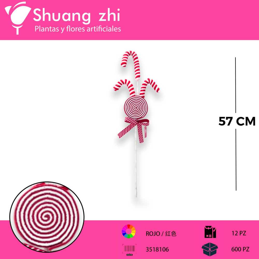 PICK NAVIDAD 57CM