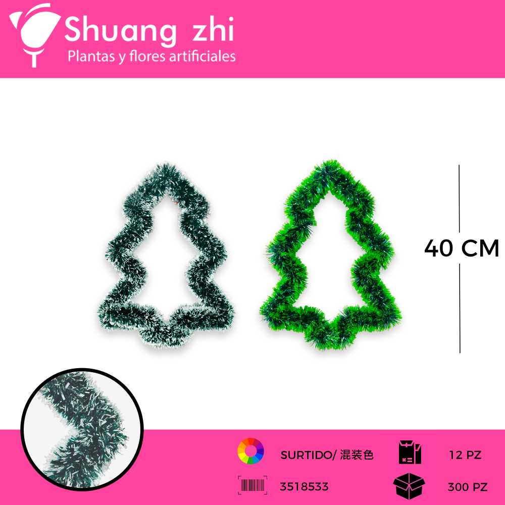 ARBOL NAVIDAD ESCARCHA