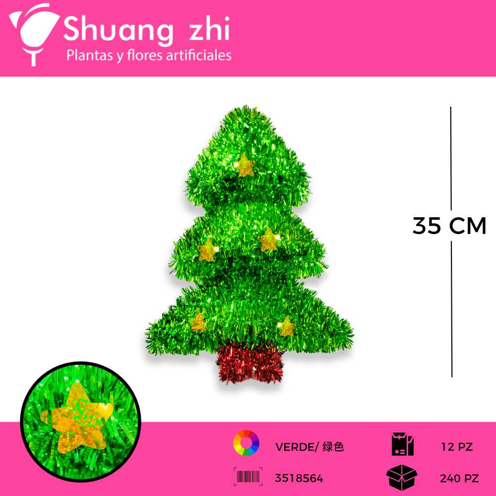 ARBOL NAVIDAD ESCARCHA