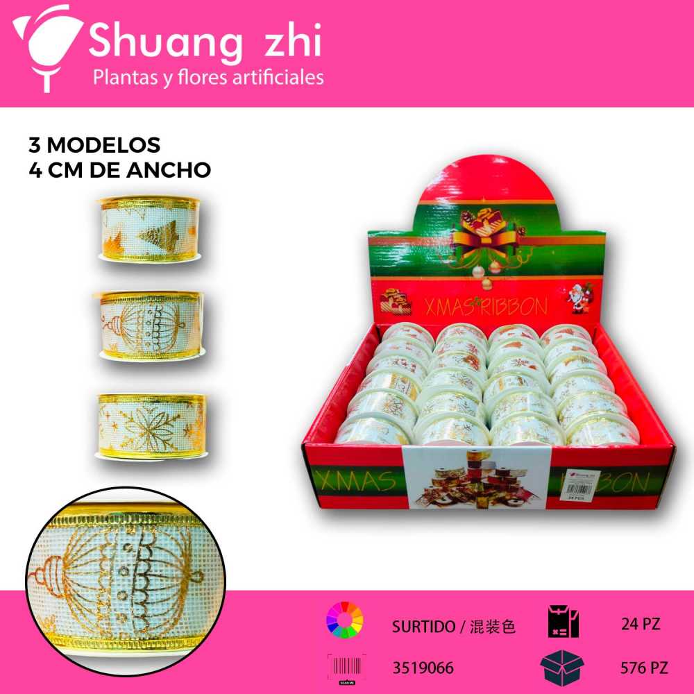 LISTON NAVIDAD SURTIDO