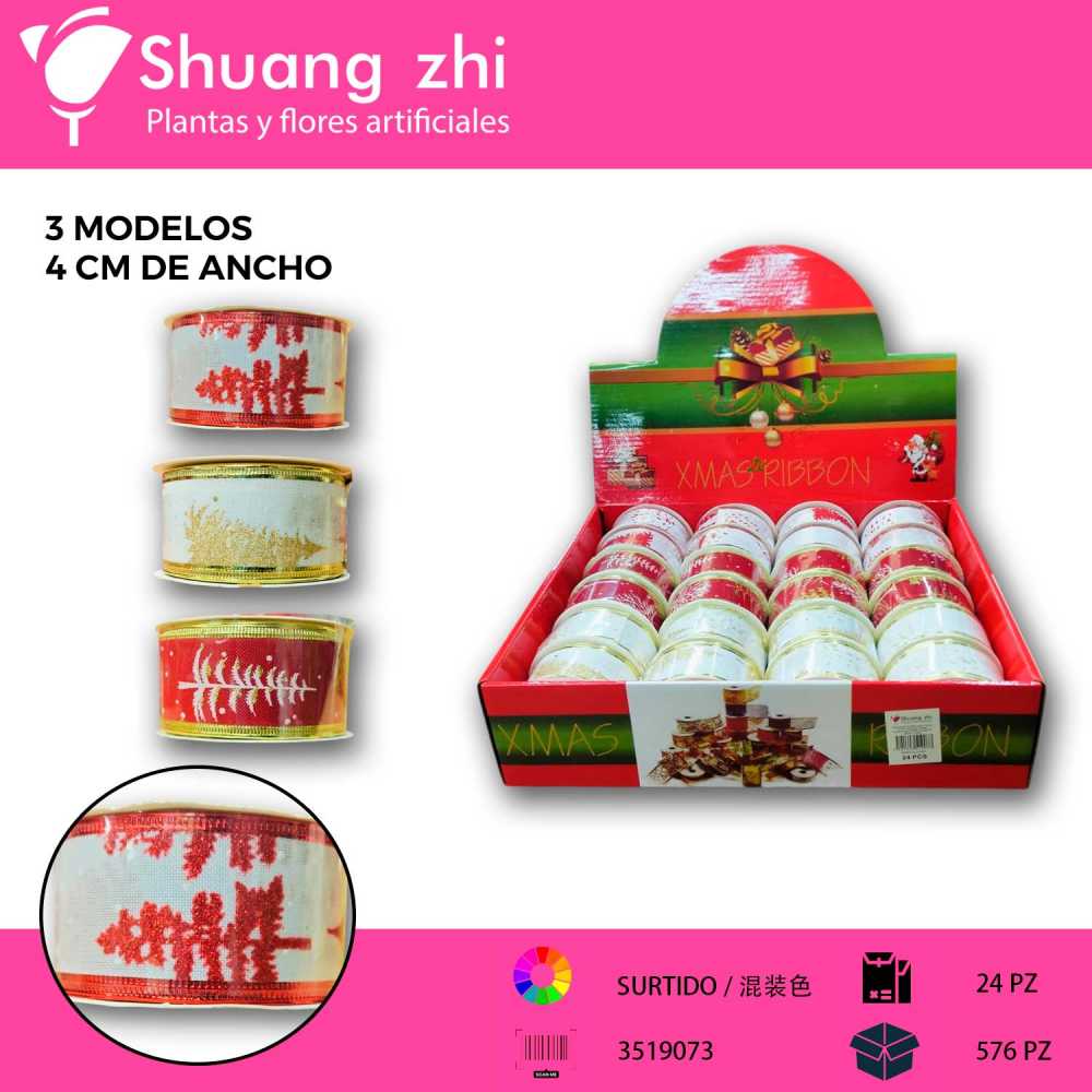 LISTON NAVIDAD SURTIDO