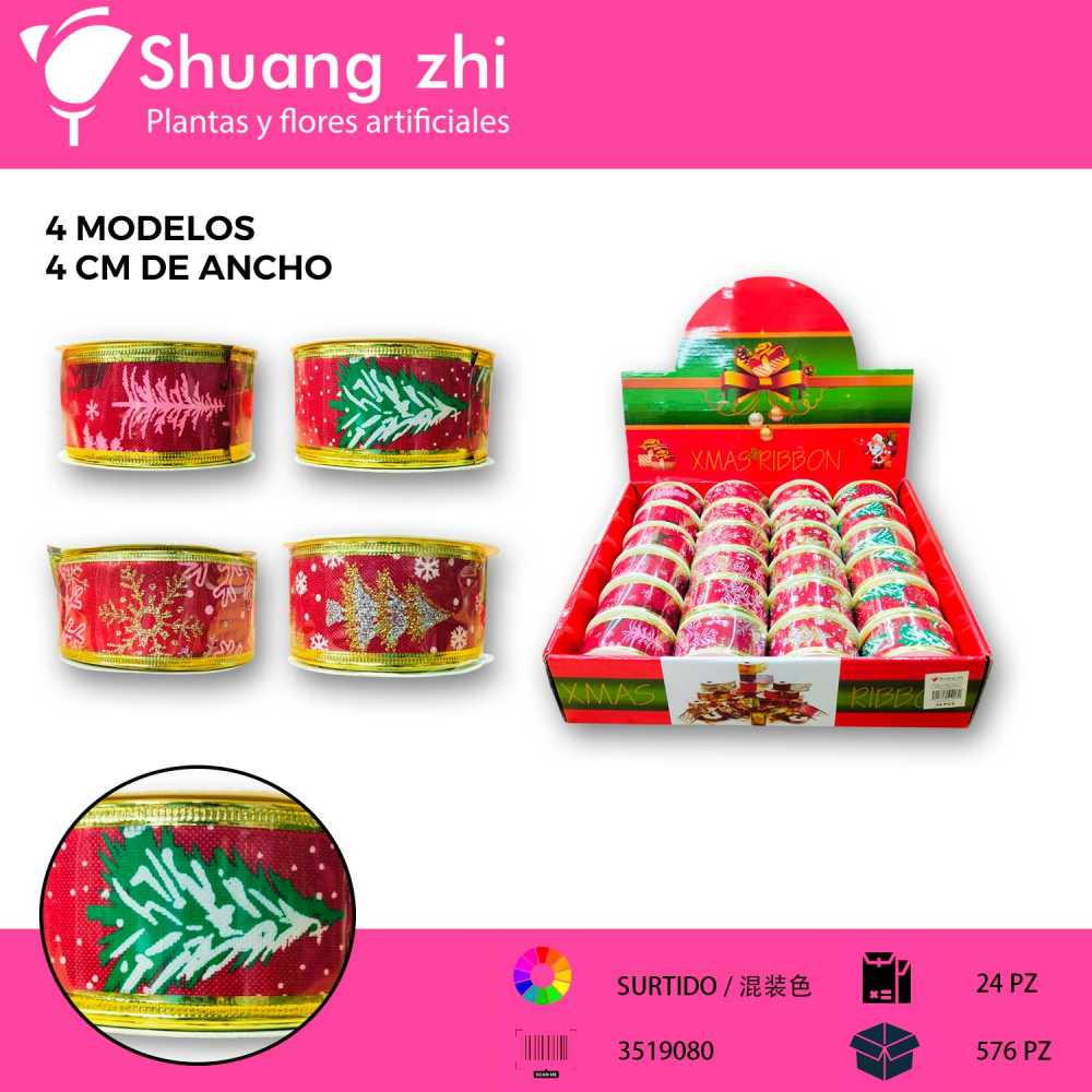 LISTON NAVIDAD SURTIDO