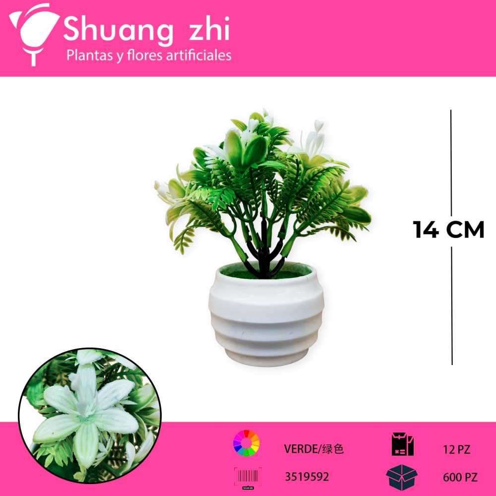 FLOR MINI MACETA