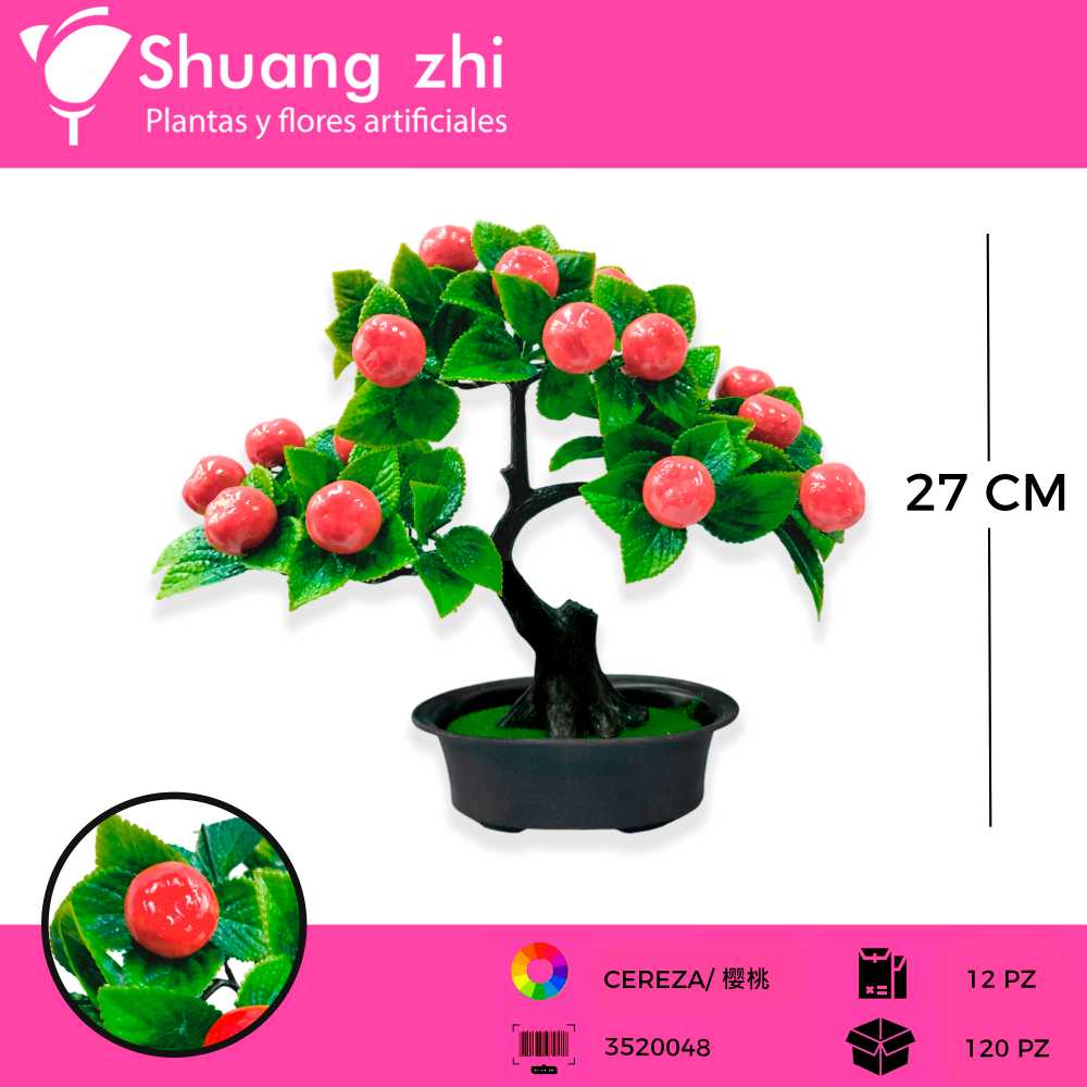 MACETA MANZANA 27 CM