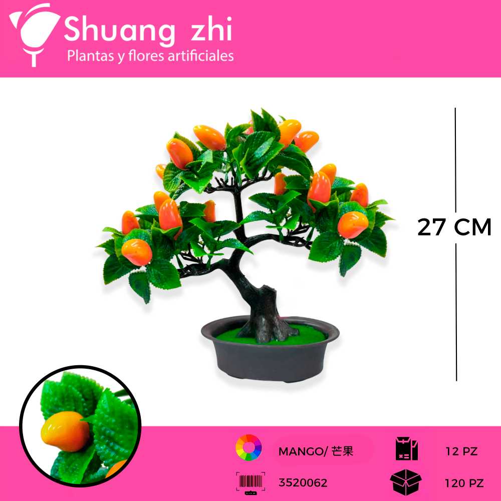 MACETA MANGO 27 CM