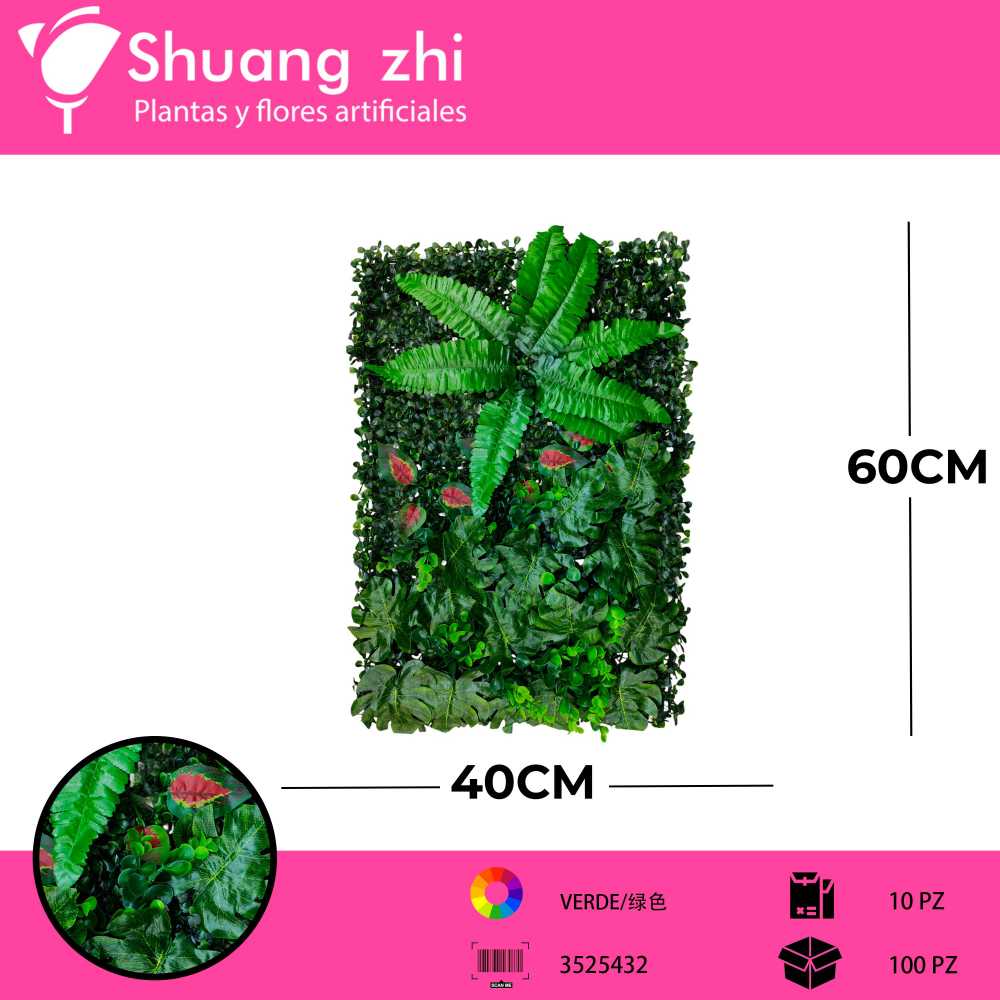 TAPETE VEGETAL 40 × 60 CM – COMBINACIÓN BOSI Y MONSTERA?1785622934