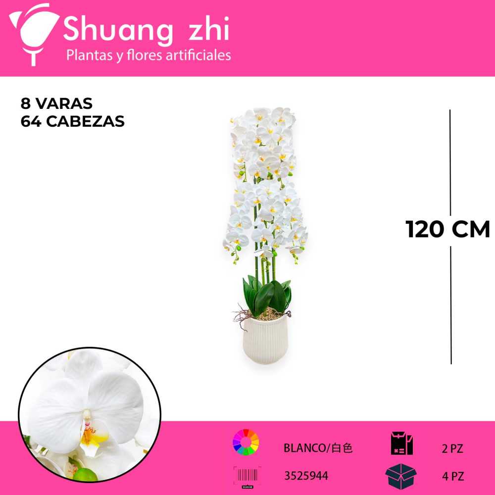 MACETA DE ORQUIDEAS LM17515