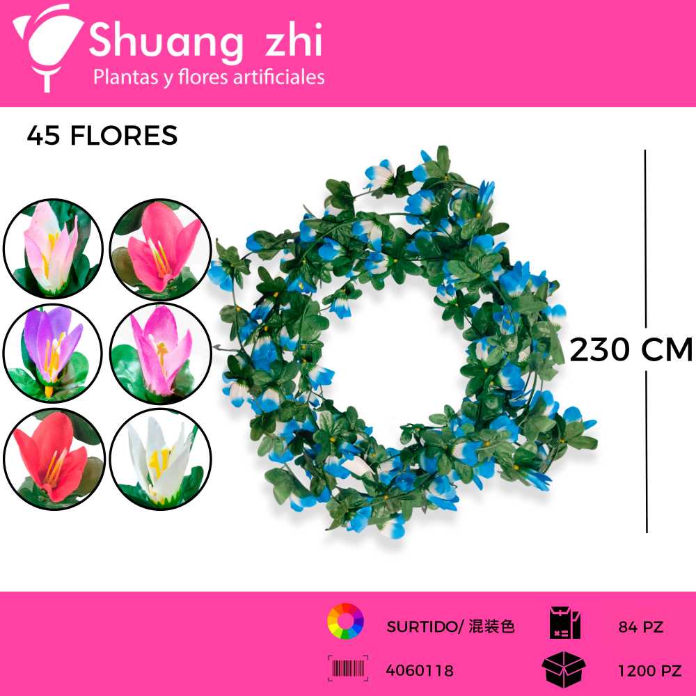 GUIA FLOR SURTIDO 2.3M