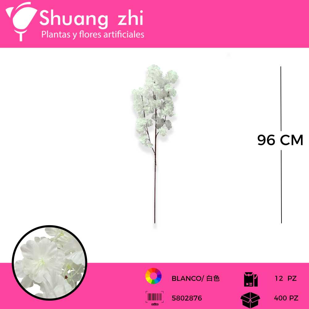 VARA CEREZO BLANCO 95CM