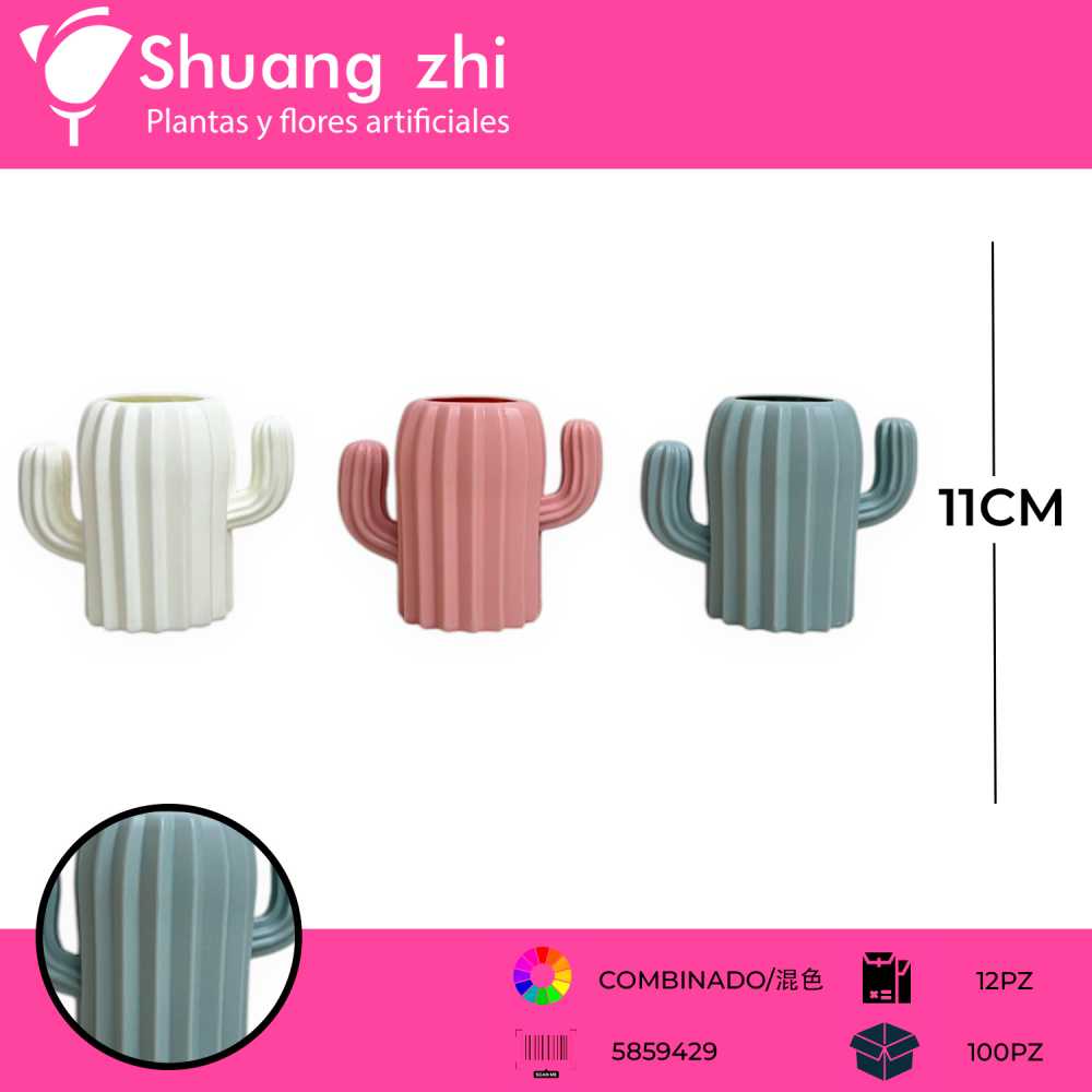 MACETA PLASTICO 11CM