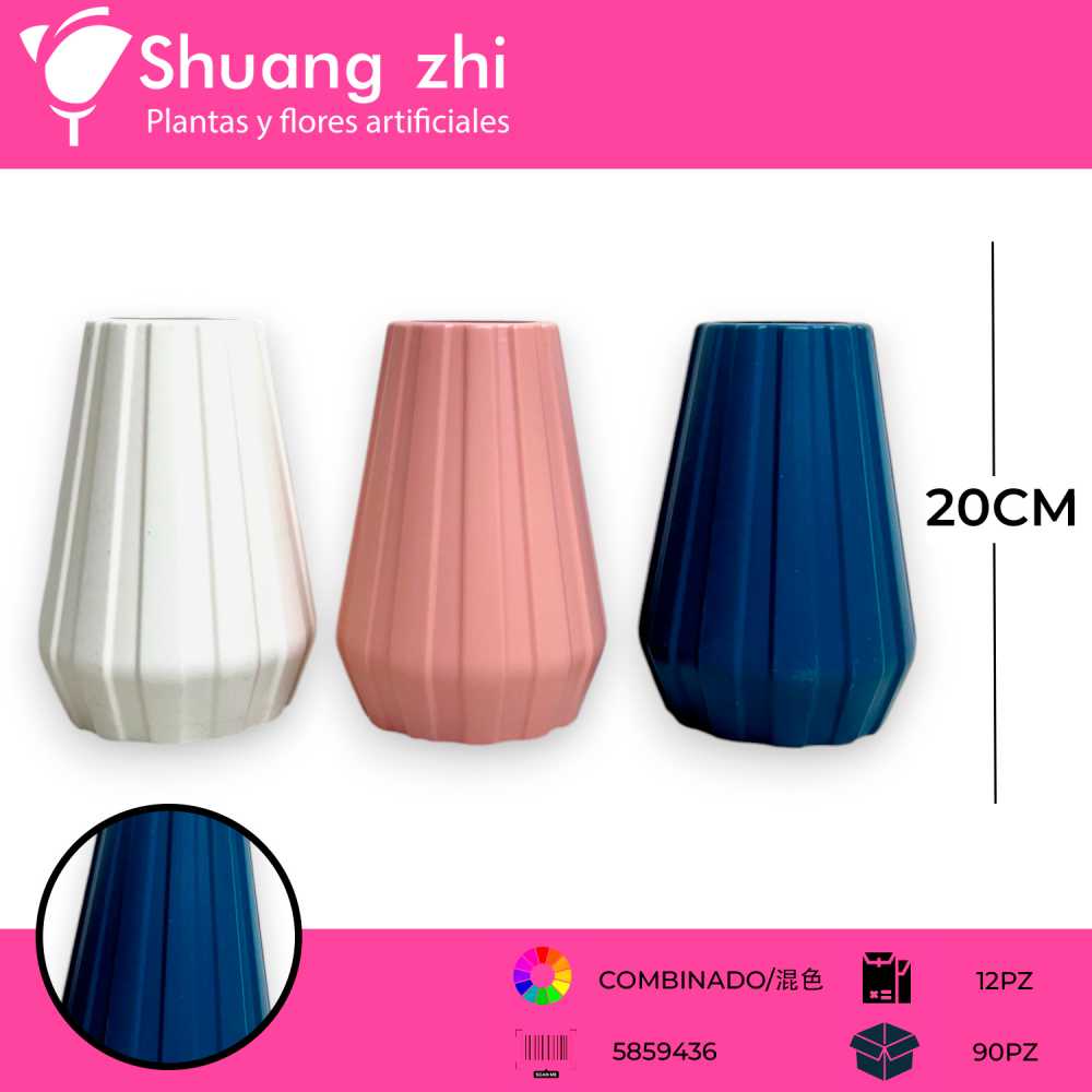 MACETA PLASTICO 20CM