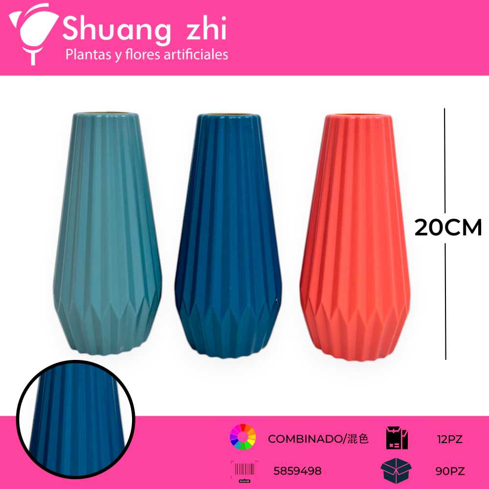 MACETA PLASTICO 20CM