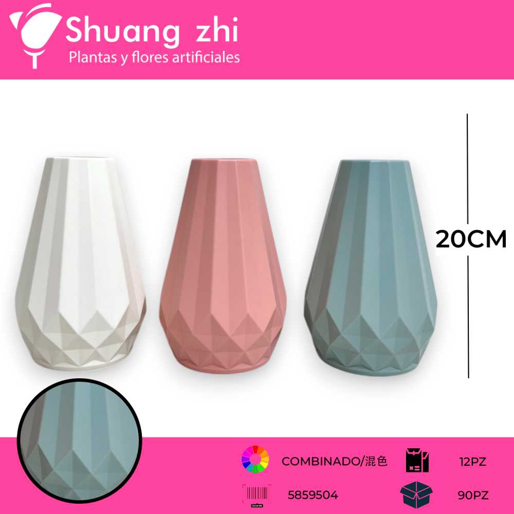 MACETA PLASTICO 20CM