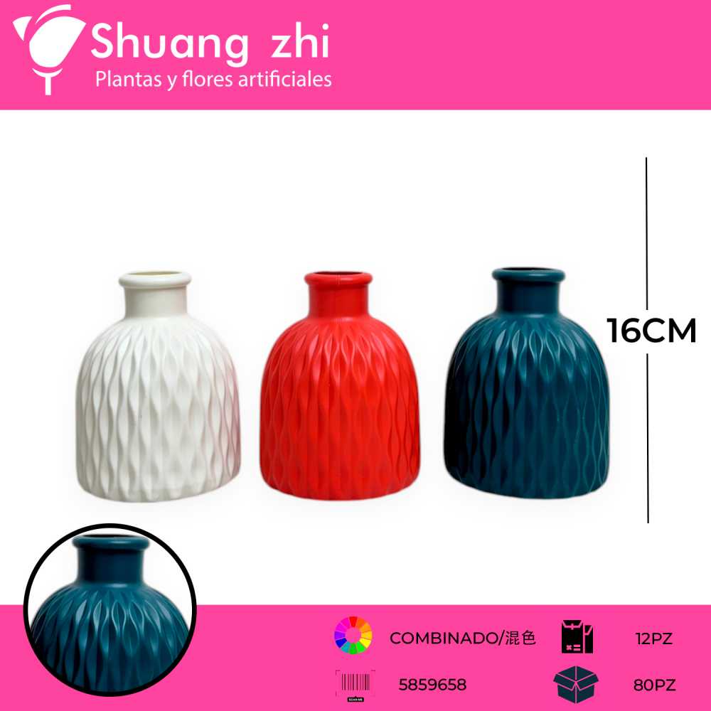 MACETA PLASTICO 16CM