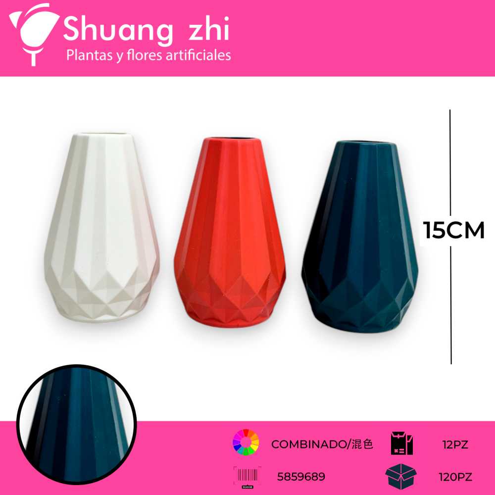 MACETA PLASTICO 15CM