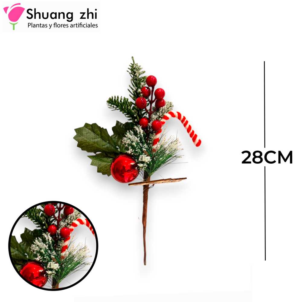 PICK NAVIDAD 28CM