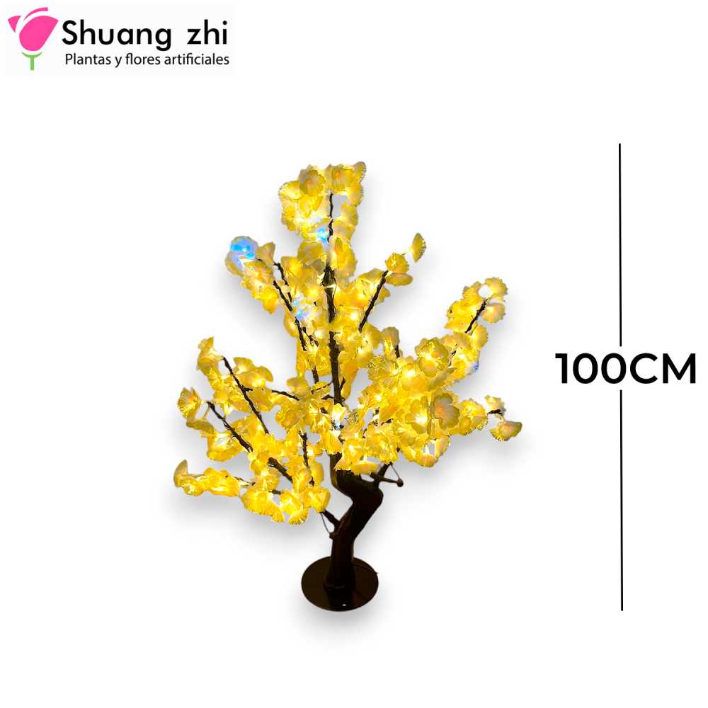 ARBOL CON LUZ 100CM