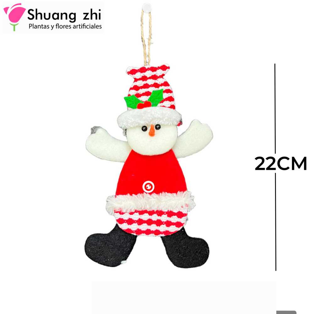MUÑECO NAVIDAD 22CM