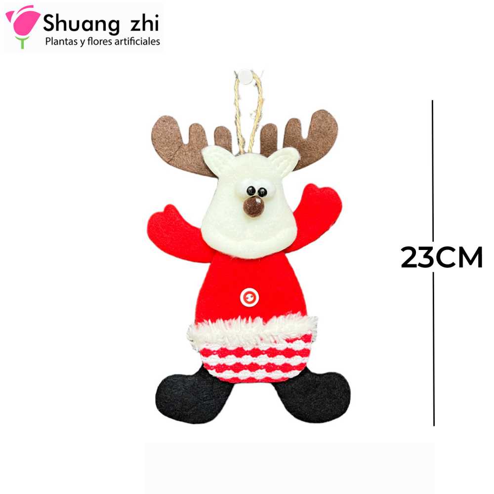 MUÑECO NAVIDAD 23CM