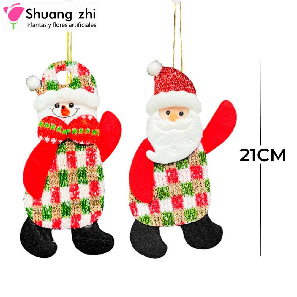 MUÑECO NAVIDAD 21CM