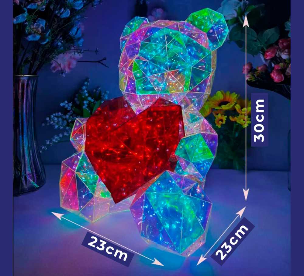 OSO CON LUZ 30CM