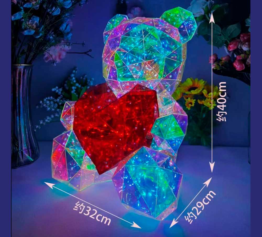 OSO CON LUZ GRANDE 40 CM