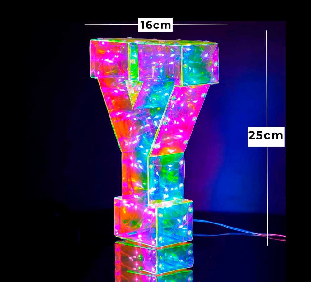 LETRAS DE LUZ 25CM