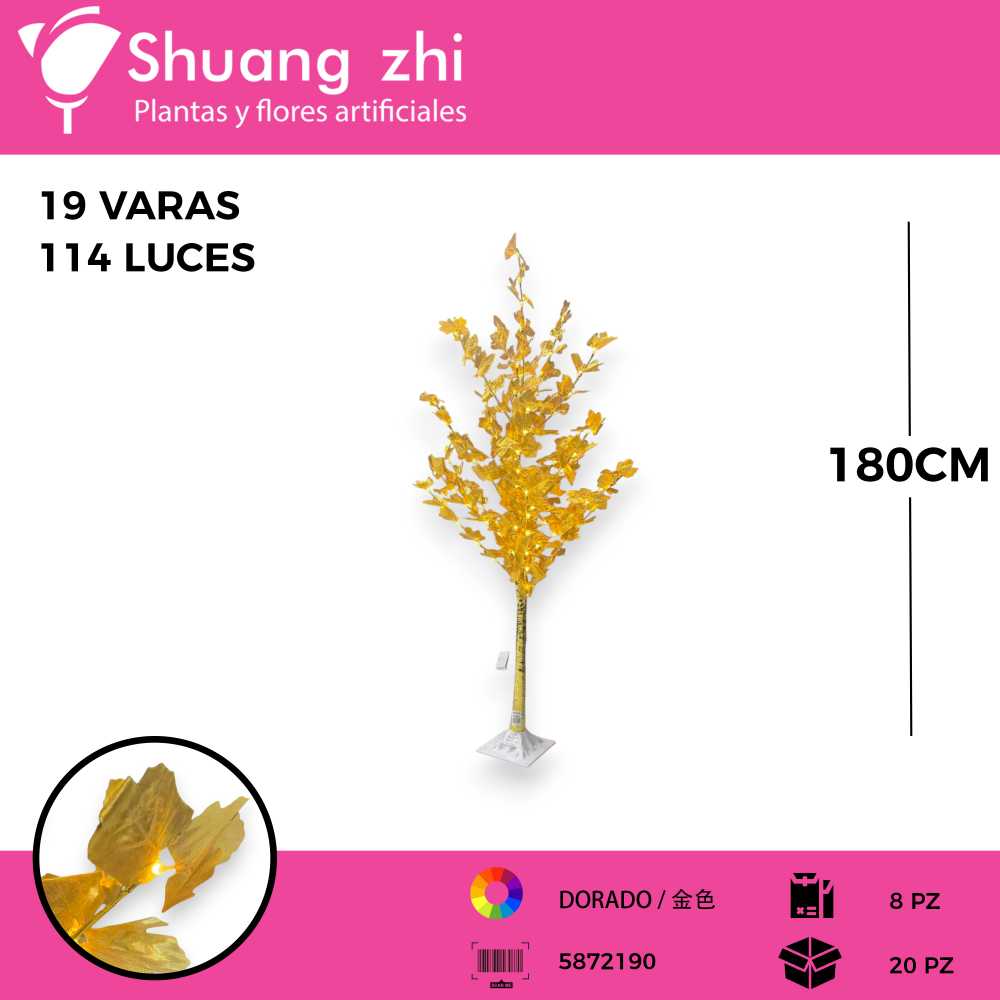 ARBOL ARCE ORO 1.8 M