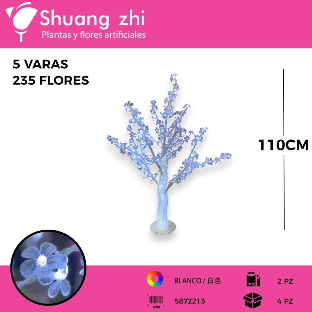 ARBOL BLANCO 1.0 M