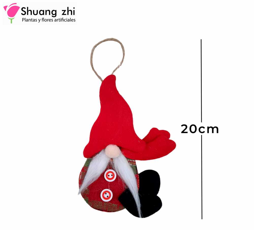 COLGANTE NAVIDEÑO 20 CM