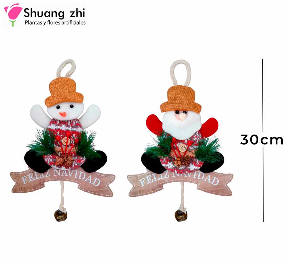 COLGANTE NAVIDEÑO 30 CM 2/MODELO SURTIDO