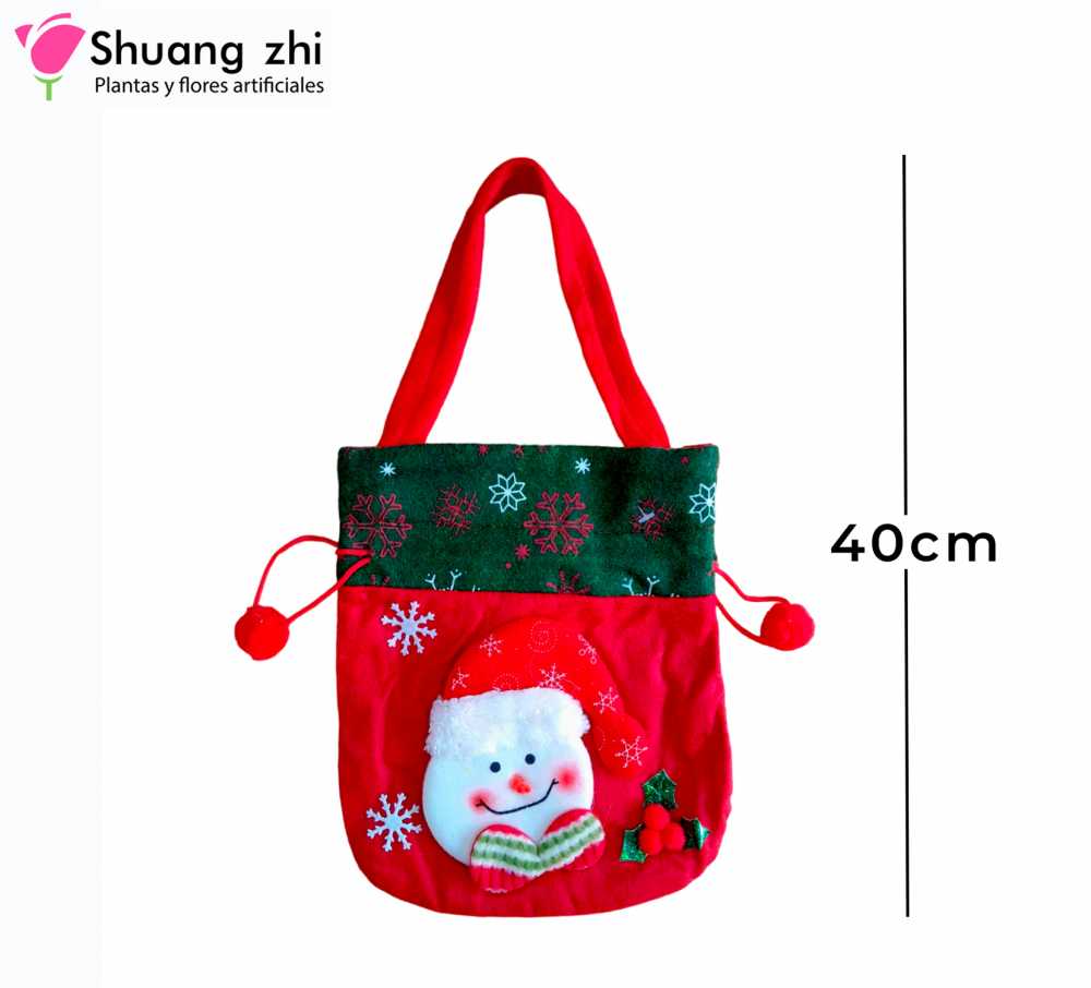 BOLSA NAVIDEÑA 40 CM