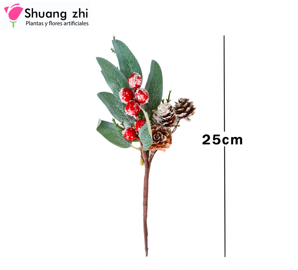 PICK NAVIDAD 25CM