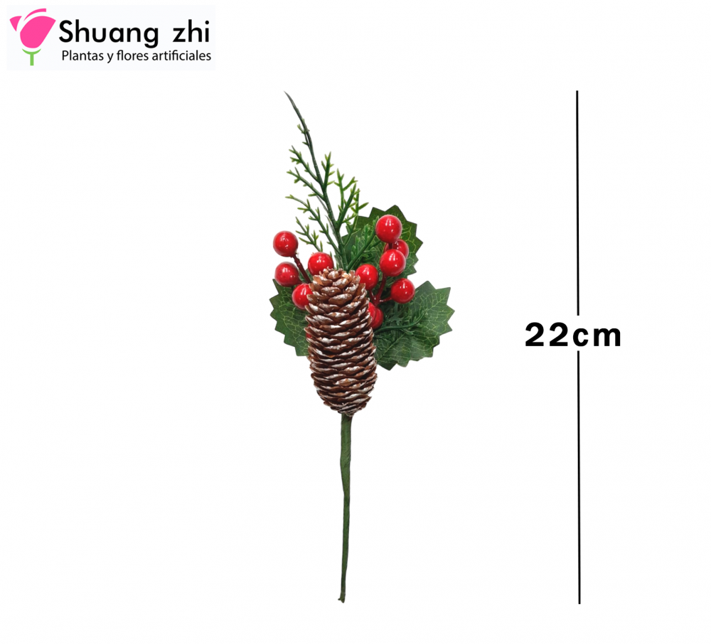 PICK NAVIDAD 22CM