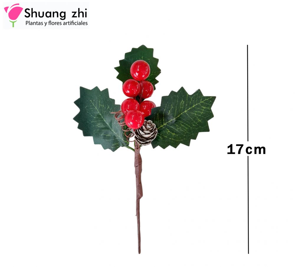 PICK NAVIDAD 17CM