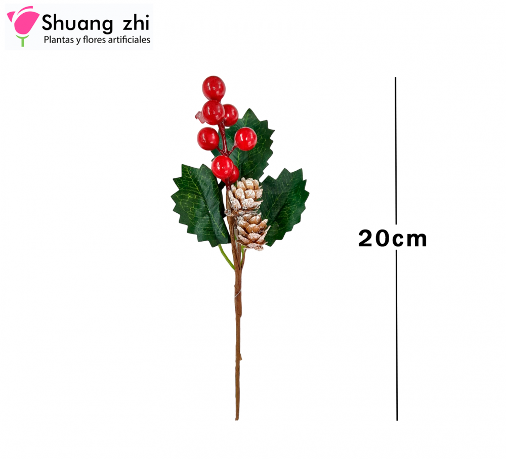 PICK NAVIDAD 20CM