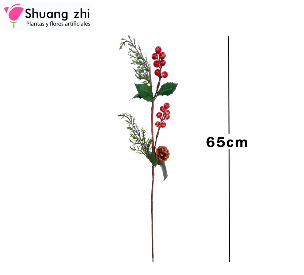 PICK VARA NAVIDAD 65CM