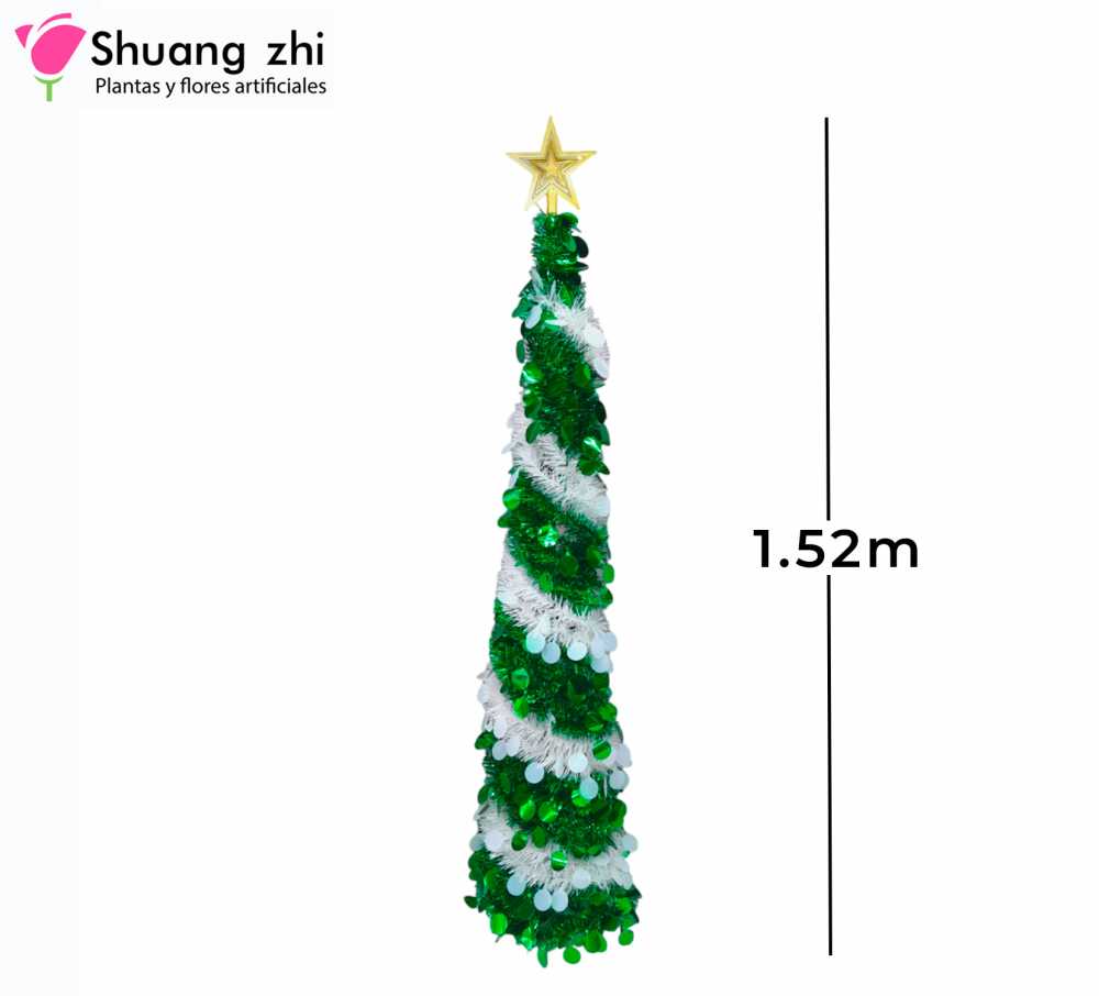 ARBOL BLANCO-VERDE 1.5M