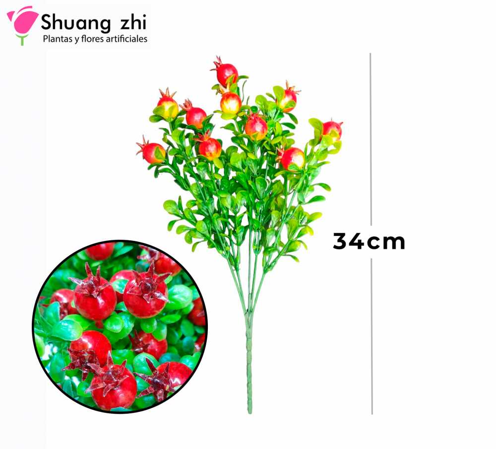 RAMO FRUTA 5 VARAS 10PZ 34CM