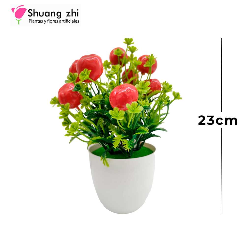 MACETA MINI 23CM MANZANA