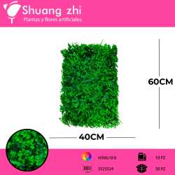 TAPETE VEGETAL 40 × 60 CM – CÉSPED PREMIUM MIXTO