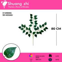 HOJA VERDE 3 VARAS PACK 12 PCS