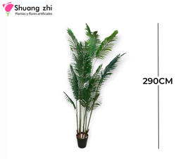 PALMERA DE 7 PALOS 21 HOJAS 290CM