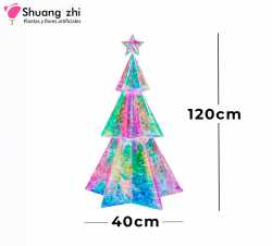 ARBOL NAVIDAD CON LUZ 120CM X 40CM