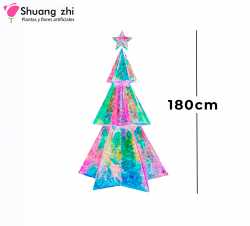 ARBOL NAVIDAD CON LUZ 180CM