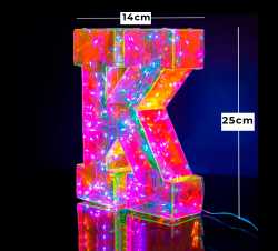 LETRAS DE LUZ 25CM