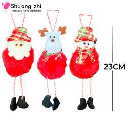 COLGANTE NAVIDEÑO ROJO 23CM