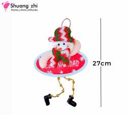COLGANTE NAVIDEÑO 27 CM 2/MODERO SURTIDO