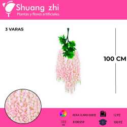 WISTERIA ROSA CLARO PACK 12 PCS